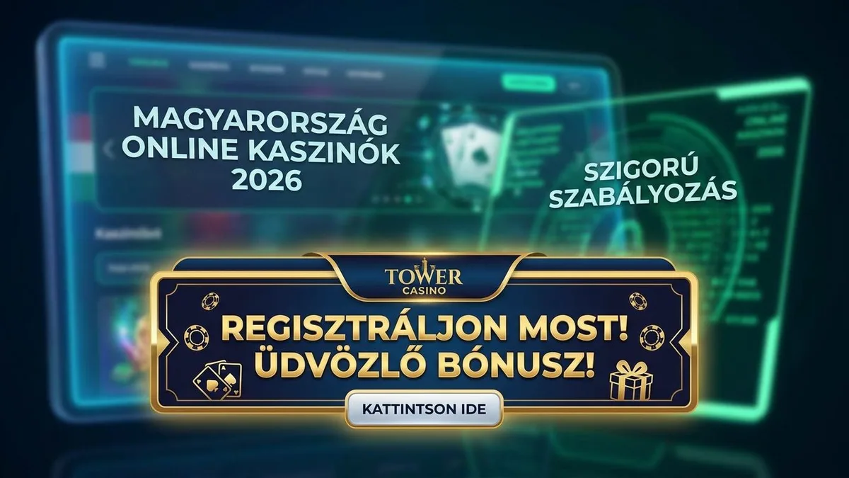 Registo com bónus no Tower Casino